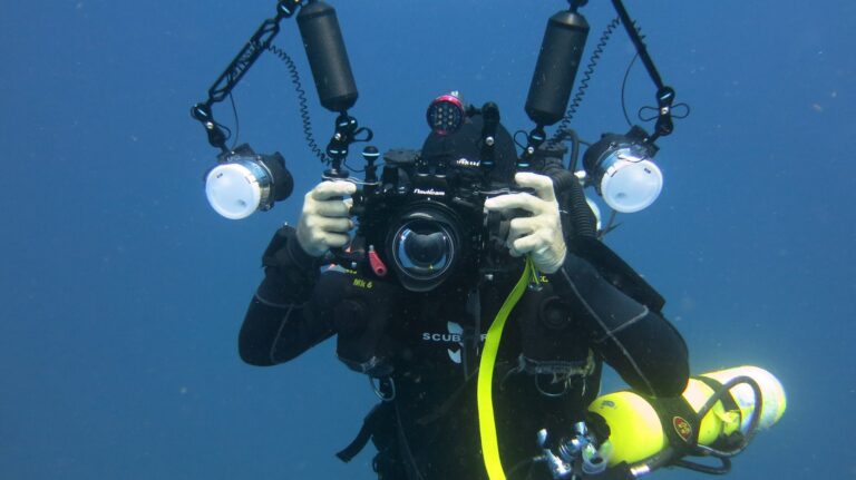 Underwater-videographer